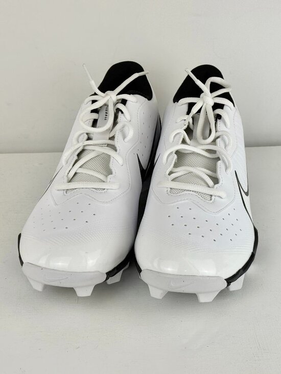 Men\'s 12 Nike Alpha Huarache 4 Keystone Baseball Cleats White Black DJ6524-101 main image 7